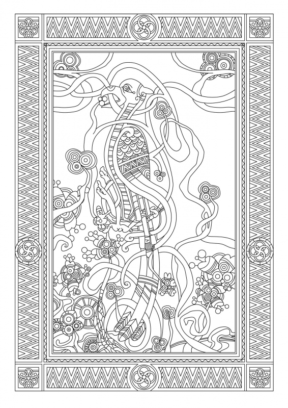 Coloriage Anti Stress Harry Potter