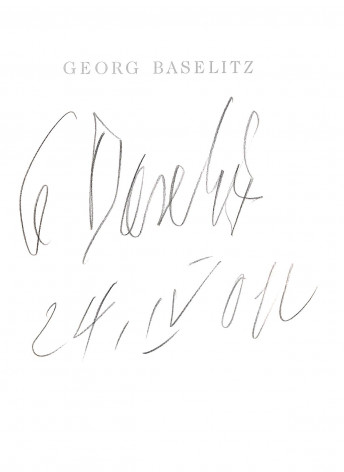 Skulpturen, Georg Baselitz (signé)