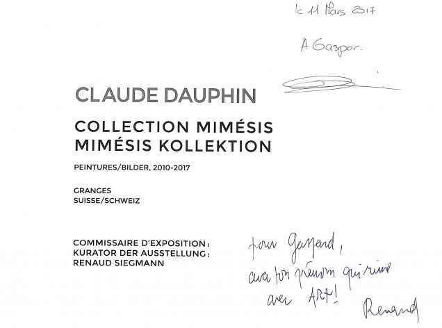 Collection Mimésis (signé et dédicacé)