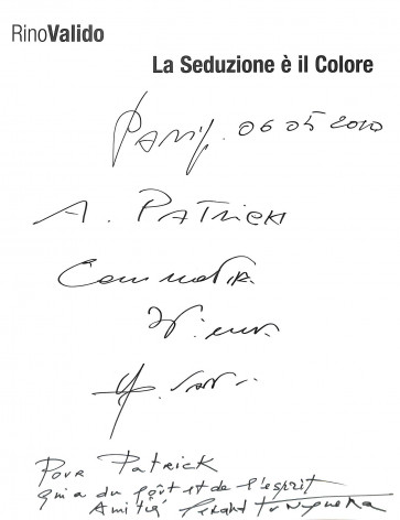 Rino Valido Architecte de la Couleur (signé et dédicacé) - Gerard Xuriguera