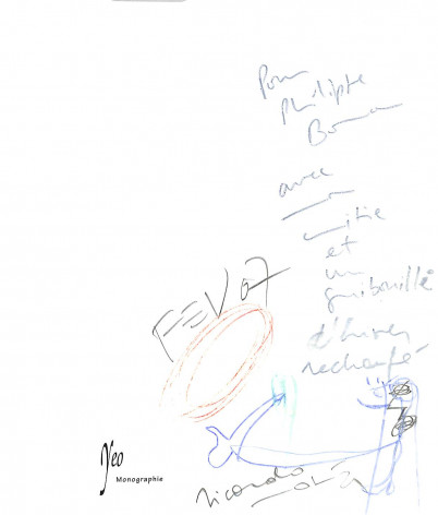 Ricardo Mosner, l'inventaire (dédicace + dessin)