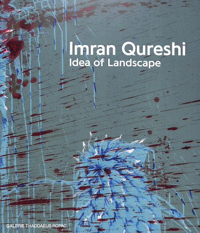 Imran Qureshi : Idea of Landscape (Signé + dessin)