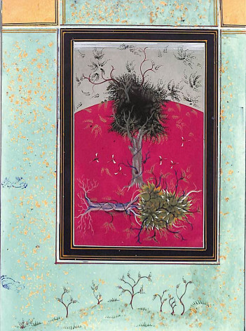 Imran Qureshi : Idea of Landscape (Signé + dessin)