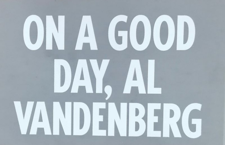 Al Vanderberg - One one a good Day