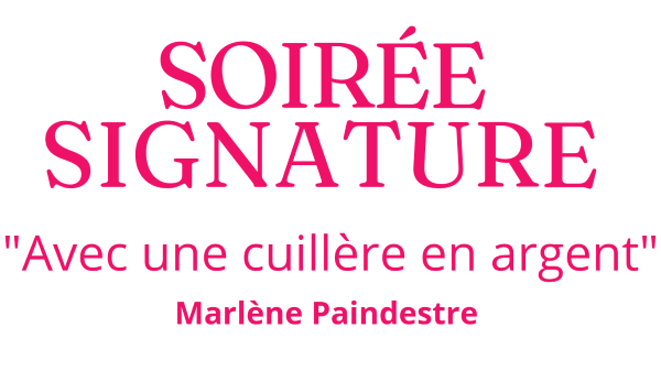 Soirée signature avec l'autrice Marlène Paindestre