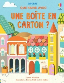 Que faire avec une boite en carton - Mona lisait